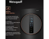 Отдельностоящий холодильник с инвертором Weissgauff WRK 2000 Total NoFrost Inverter Black Inox