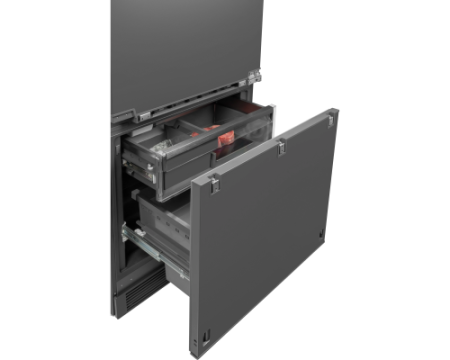 Встраиваемый холодильник Hiberg S-RFC 600 B inverter