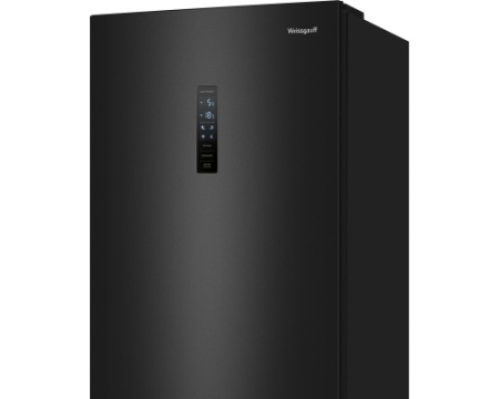 Отдельностоящий холодильник с инвертором Weissgauff WRK 2000 Total NoFrost Inverter Black Inox