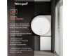 Отдельностоящий холодильник с инвертором Weissgauff WRK 2000 Total NoFrost Inverter White Glass