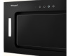 Кухонная встраиваемая вытяжка Weissgauff Intense 600 Touch Black Glass