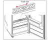 Встраиваемый холодильник Bertazzoni LRD603UBNPVC/20