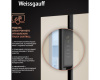 Отдельностоящий холодильник с инвертором Weissgauff WSBS 500 Inverter NoFrost Beige Glass