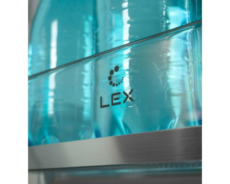 Отдельностоящий двухкамерный холодильник LEX LSB530StGID