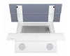 Вытяжка Maunfeld CASCADA 60 Glass White