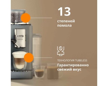 Кофемашина DeLonghi Rivelia Perfetto EXAM440.55.G