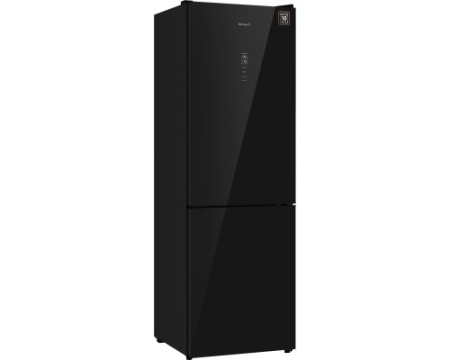 Отдельностоящий холодильник с инвертором Weissgauff WRK 185 Total NoFrost Inverter Black Glass