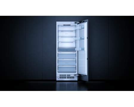 Встраиваемая холодильная камера Kuppersbusch FKFX 9800.0i -E с дверью из нержавеющей стали