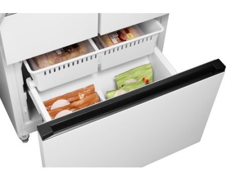 Отдельностоящий холодильник Weissgauff WFD 450 Built-in Inverter NoFrost White