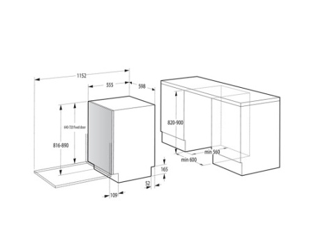 Посудомоечная машина Gorenje GV693A65AD