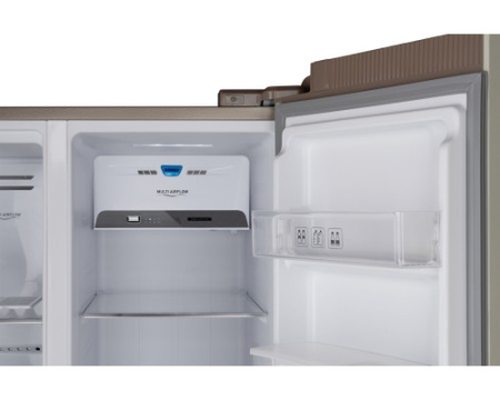 Отдельностоящий холодильник с инвертором и подачей воды Weissgauff WSBS 600 Be NoFrost Inverter Water Dispenser