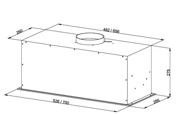 Вытяжка KUPPERSBERG BIM 600 Black