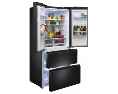 Многокамерный холодильник Meferi MFR83BLACK IX TOTAL NO FROST FRENCH DOOR COMFORT