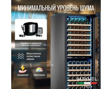 Винный шкаф Meyvel MV163PRO-KBT2