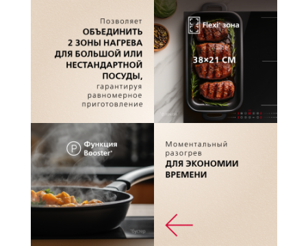 Индукционная варочная панель Hansa PRO CHEF BHI68810