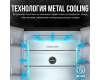 Многокамерный холодильник Tesler RCD-547BI SPARKLING WHITE