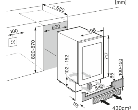 Винный холодильник Miele KWT 6322 UG-1