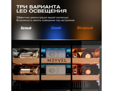 Винный шкаф Meyvel MV26PRO-KBB2