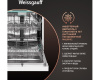 Посудомоечная машина с авто-открыванием и инвертором Weissgauff DW 6038 Inverter Touch
