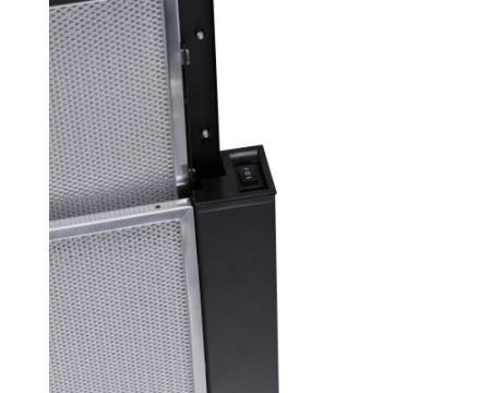 Телескопическая вытяжка Meferi SLIDEBOX60WH GLASS ULTRA