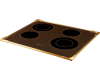 Электрическая варочная панель Kuppersberg FA6RC Bronze