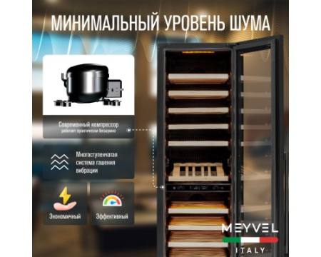 Винный шкаф Meyvel MV106-KBT2 (Slim)