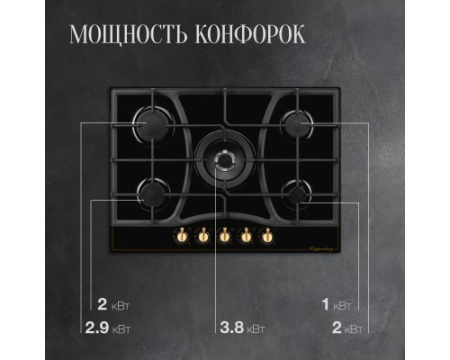 Варочная панель Kuppersberg FG 703 B Bronze