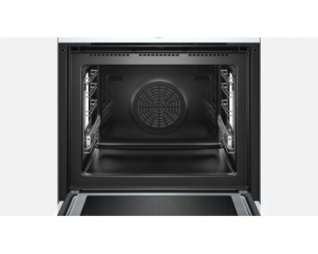 Духовой шкаф с микроволнами и паром Bosch HNG6764W6