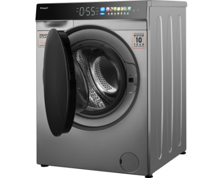 Стиральная машина с инвертором и паром Weissgauff WM 998 Full Touch DC Inverter Steam Silver