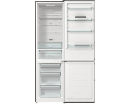 Отдельностоящий двухкамерный холодильник Gorenje NRC6203SXL5