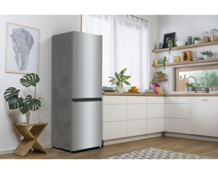 Отдельностоящий двухкамерный холодильник Gorenje NRKE62XL