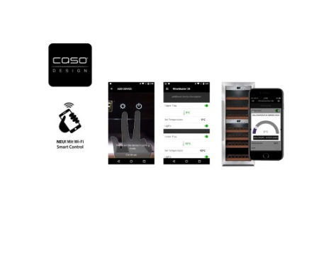 Винный шкаф CASO WineChef Pro 180 black
