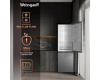 Отдельностоящий холодильник с инвертором Weissgauff WRK 185 Total NoFrost Inverter Inox