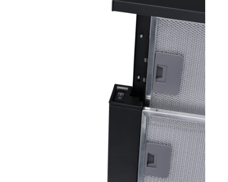 Телескопическая вытяжка Meferi SLIDEBOX60BK POWER
