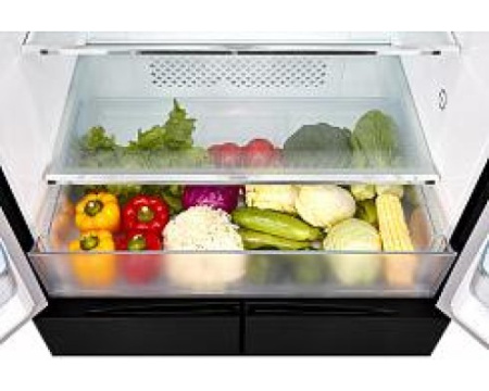 Четырехдверный холодильник Korting KNFM 81787 GN