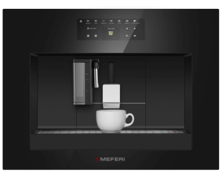 Встраиваемая кофемашина Meferi MCM6010BK COMFORT PLUS