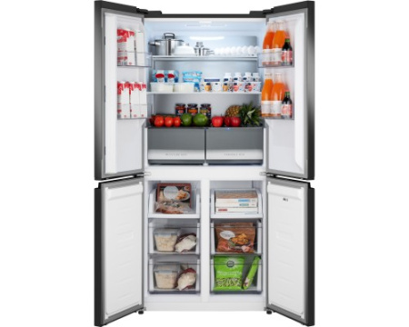 Отдельностоящий холодильник с инвертором Weissgauff WCD 450 BG NoFrost Inverter