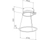 Вытяжка потолочная Sirius SLT 973 HALO EM LIGHT