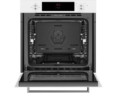 Духовой шкаф газовый Weissgauff WGO 702 D WHITE GLASS