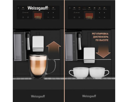 Встраиваемая кофемашина Weissgauff WCMI-576 Touch Cappuccino