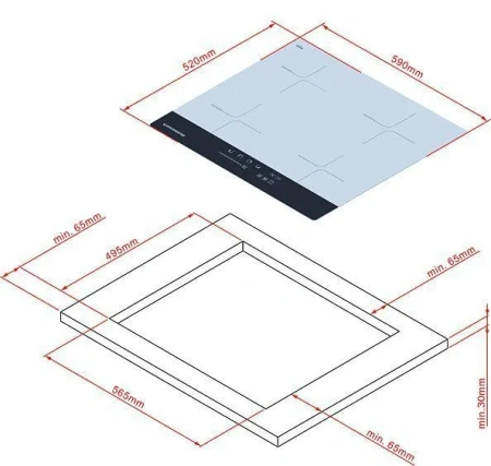 Варочная поверхность KUPPERSBERG ICD 601