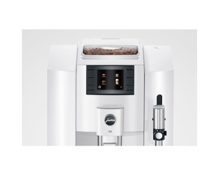 Кофемашина Jura E8 PIANO WHITE
