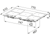 Индукционная варочная панель Franke FMY 805 I F KL BK 108.0704.932