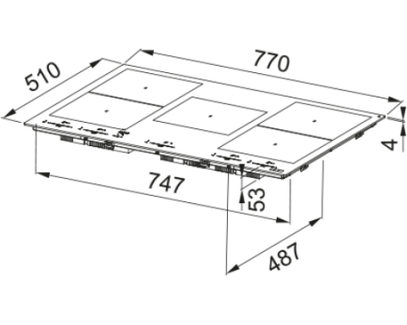 Индукционная варочная панель Franke FMY 805 I F KL BK 108.0704.932