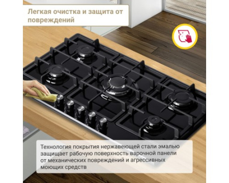 Варочная поверхность газовая Simfer H90W51B572