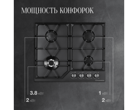 Варочная панель Kuppersberg FS 62 B