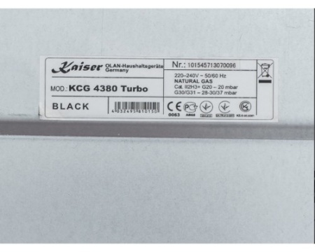 Варочная панель Kaiser KCG 4380 Turbo